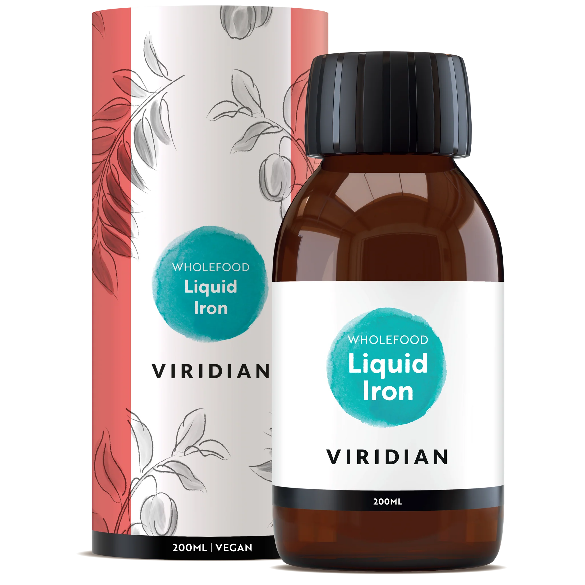 VIRIDIAN vedel raud C-vitamiiniga - 200 ml