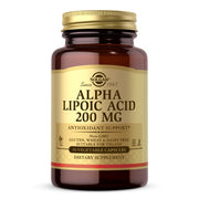 SOLGAR alfa-lipoehape 200 mg – 50 kapslit