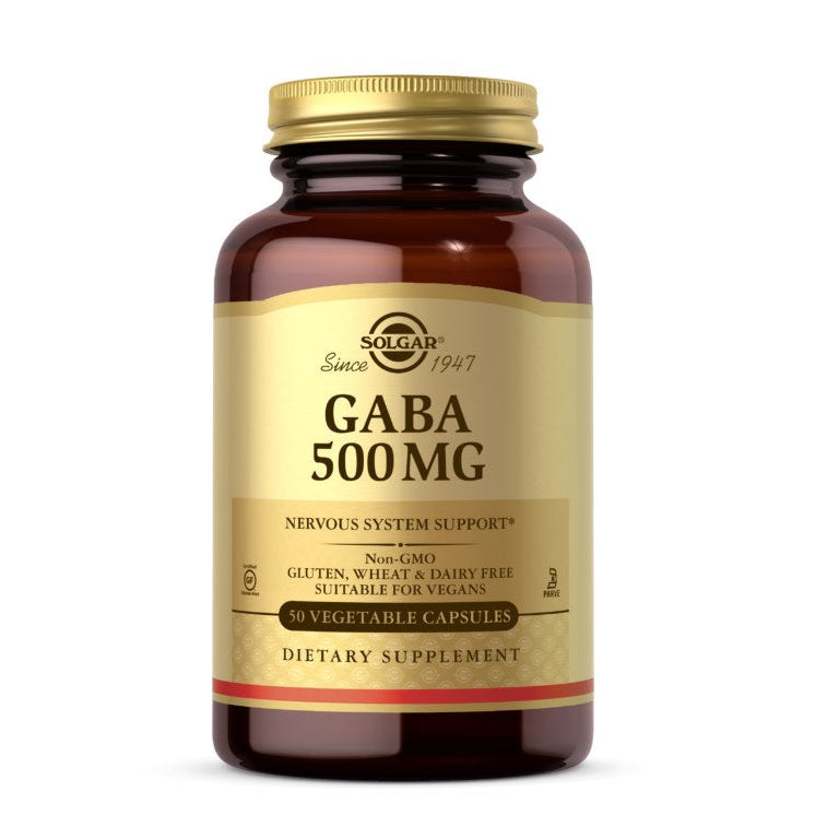 SOLGAR GABA 500 mg - 50 kapslit