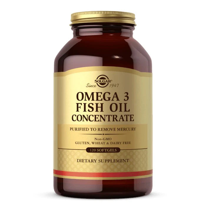 SOLGAR Omega-3 kalaõli kontsentraat – 120 kapslit