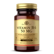 SOLGAR vitamiin B6 50 mg – 100 tabletti