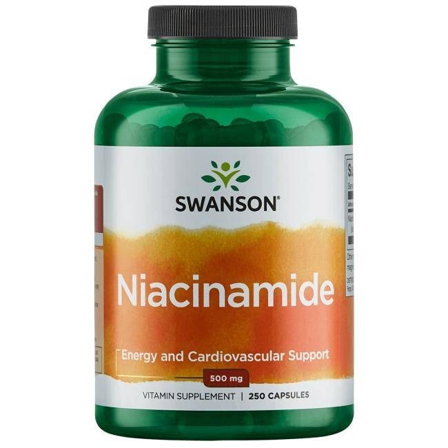 SWANSON niatsinamiid 500 mg – 250 kapslit