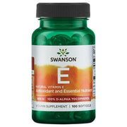 SWANSON E-vitamiin 400 IU - 100 kapslit