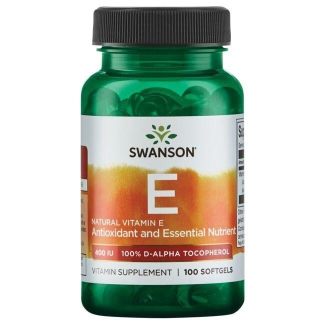 SWANSON E-vitamiin 400 IU - 100 kapslit