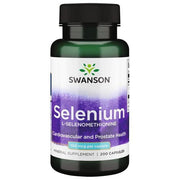 SWANSON seleen L-selenometioniin 100 µg – 200 kapslit