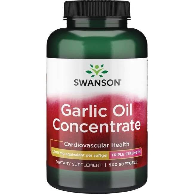 SWANSON Garlic Oil (500 kaps.)
