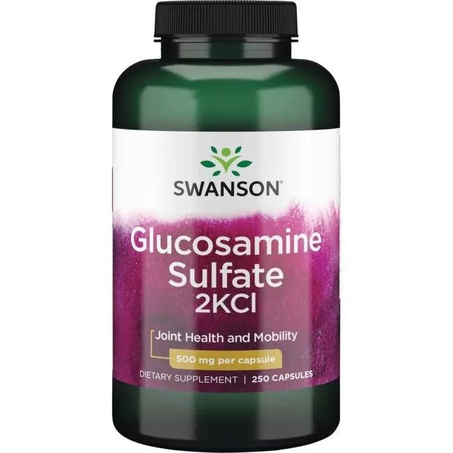 SWANSON glükoosamiinsulfaat 2KCl 500 mg – 250 kapslit