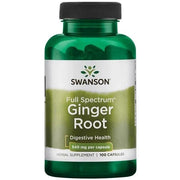 SWANSON Ingveri juure ekstrakt 540 mg – 100 kapslit