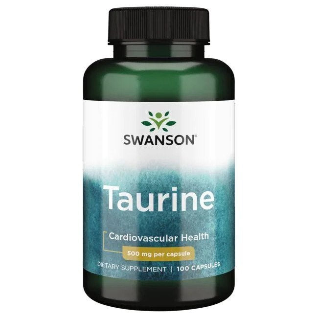 SWANSON Tauriin 500 mg – 100 kapslit