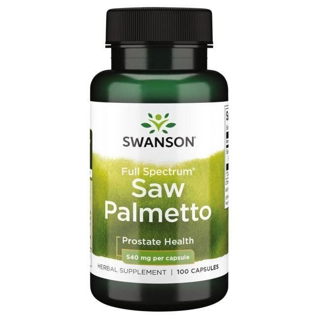 SWANSON Saw Palmetto 540 mg – 100 kapslit