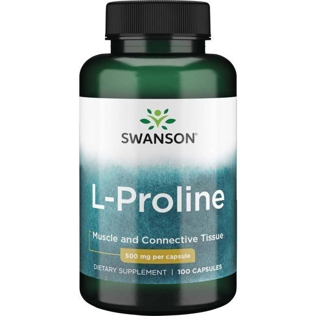 SWANSON L-Proliin 500 mg – 100 kapslit