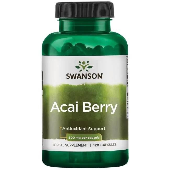 SWANSON Acai mari 500 mg – 120 kapslit