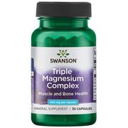 SWANSON Triple Magnesium Complex 400 mg – 30 kapslit