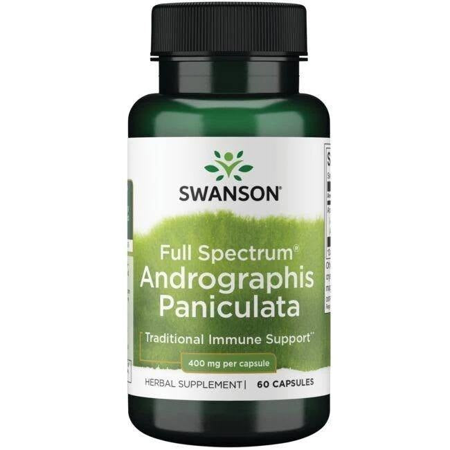 SWANSON Andrographis Paniculata 400 mg – 60 kapslit