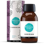 VIRIDIAN orgaaniline leedrimarjaekstrakt + C-vitamiin - 100 ml