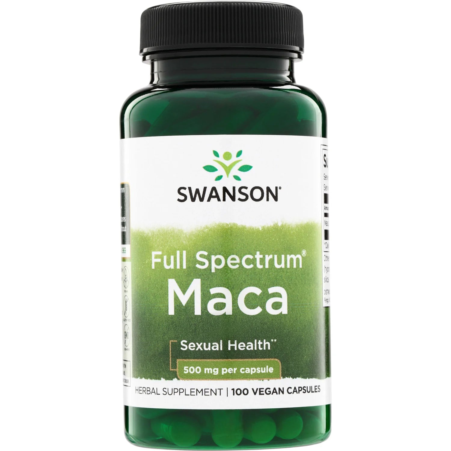 SWANSON Maca 500 mg – 100 kapslit