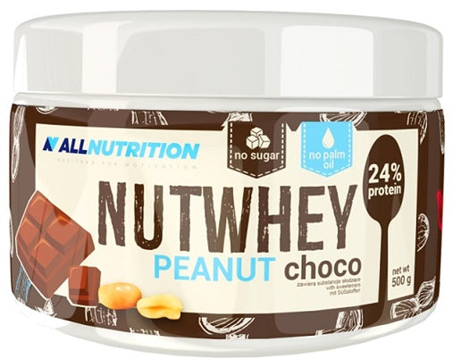 Allnutrition vadaku, sarapuupähkli ja šokolaadi maitseline – 500 g
