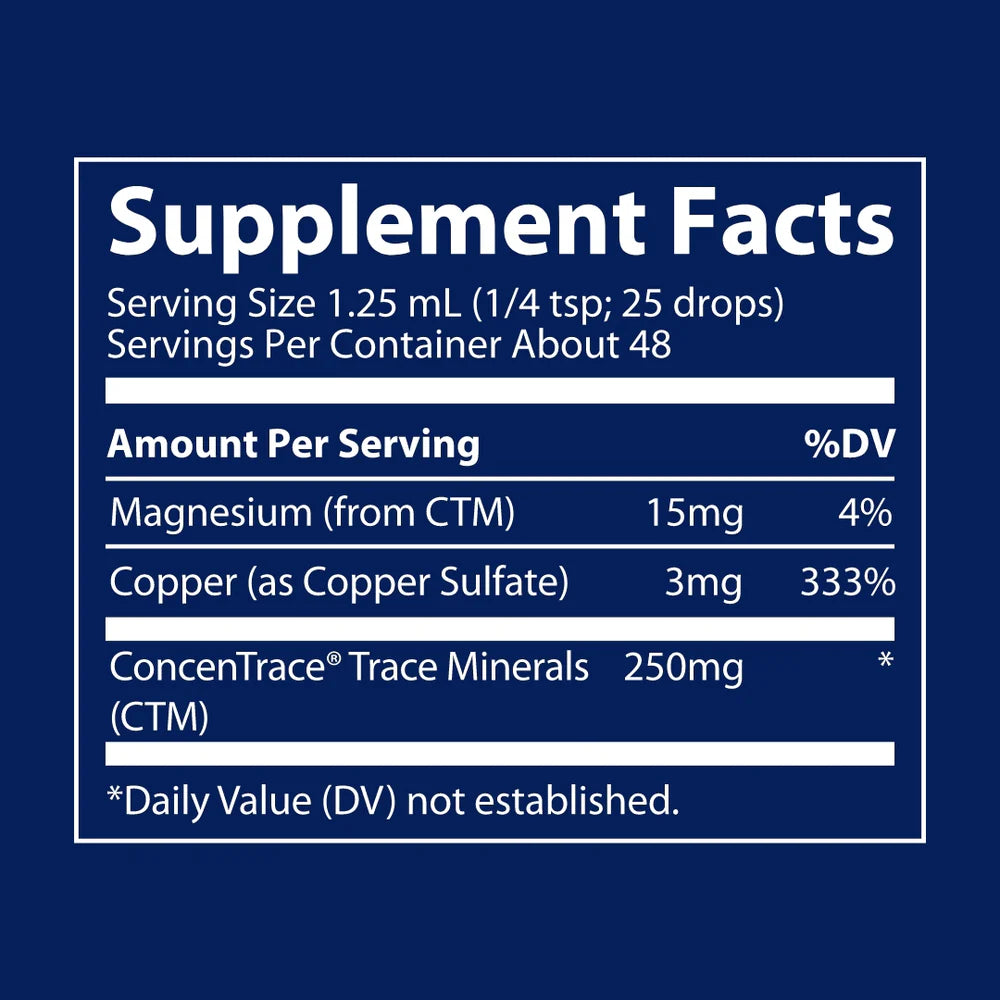 TRACE MINERALS iooniline vask - 59 ml
