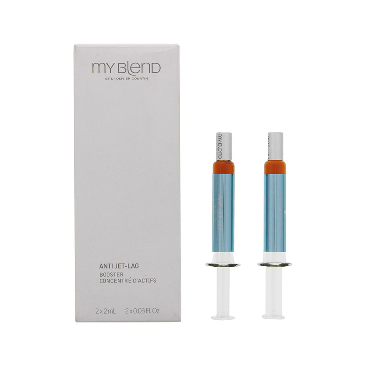 Set Duo, Clarins, My Blend, botaanilised ekstraktid, elustav, näokontsentraat, 2 tk, 2 ml