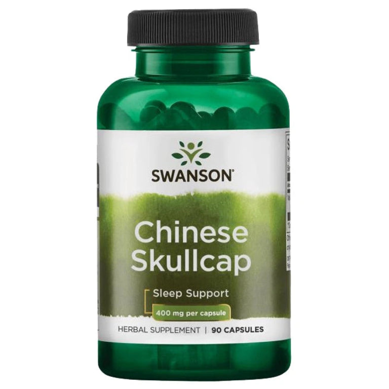 SWANSON Chinese Skullcap (baikali kolju-lakk) 400 mg – 90 kapslit