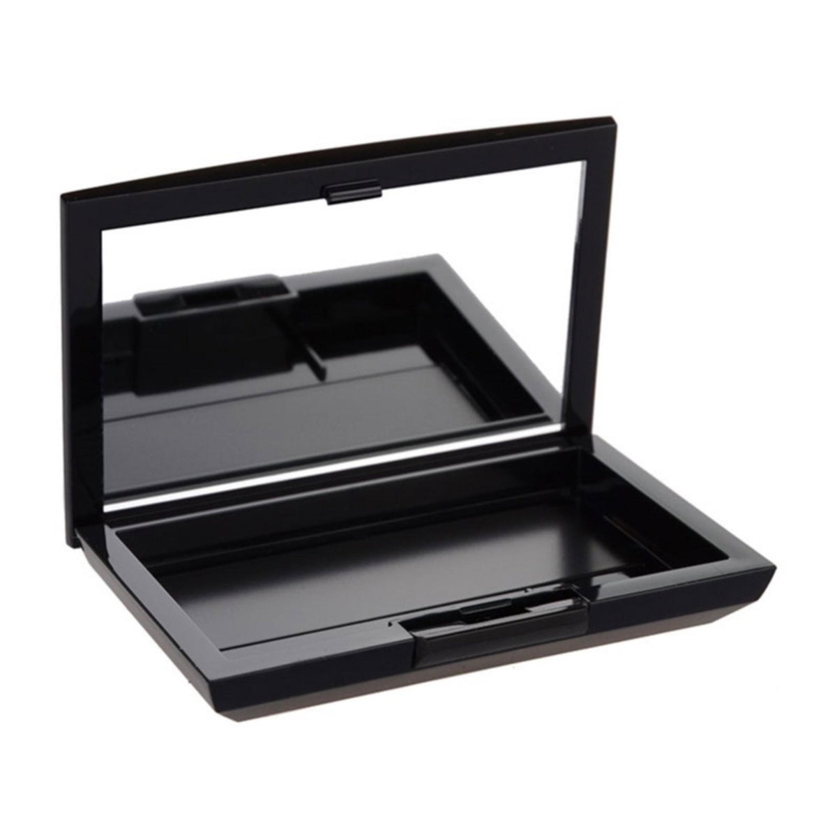 ArtDeco, Beauty Box Quattro, tuščia plastikinė makiažo paletė, juoda, su 4 plyšiais