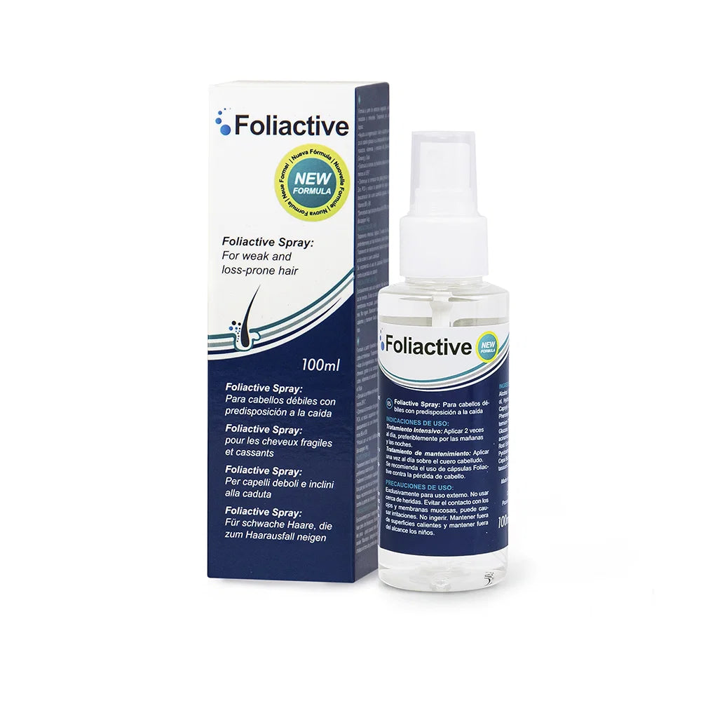 500 Cosmetics, Foliactive, Hair Spray Treatment, Anti-Hair Loss, 100 ml