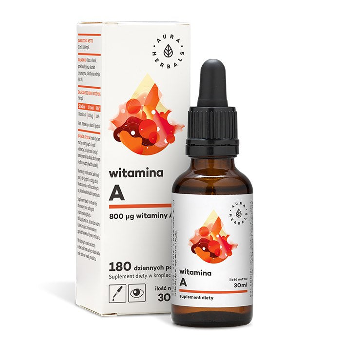 Aura Herbals A-vitamiini tilgad - 30 ml
