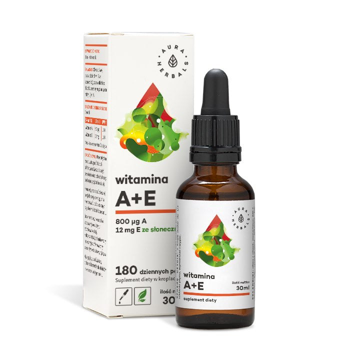 Aura Herbals A- ja E-vitamiini tilgad – 30 ml