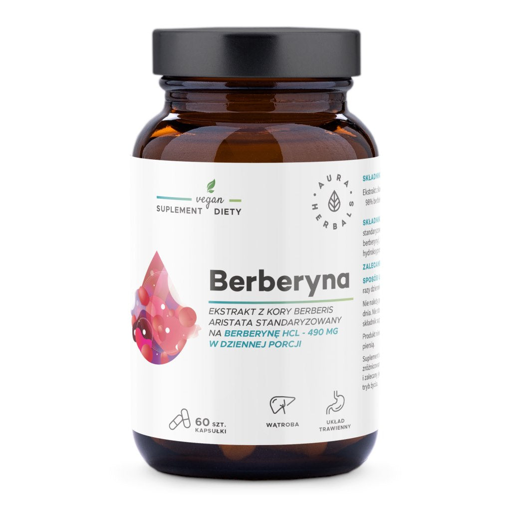 Aura Herbals Berberiin 490 mg - 60 kapslit