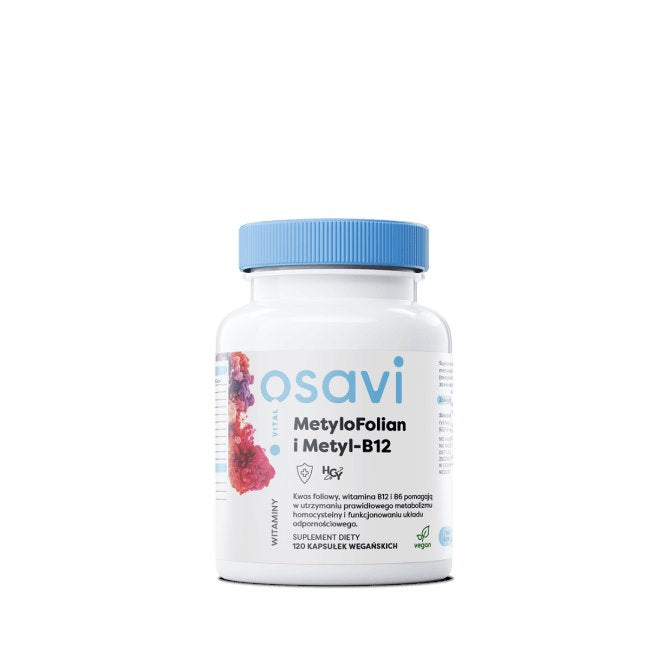 OSAVI MetyloFolian i Metyl-B12 (120 kaps.)
