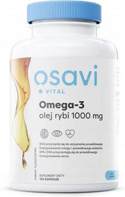Osavi Oomega-3 kalaõli, molekulaarselt destilleeritud, 1000 mg - 120 kapslit