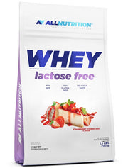 Allnutrition laktoosivaba vadakuvalgupulber, maasika-toorjuustukook - 700 g