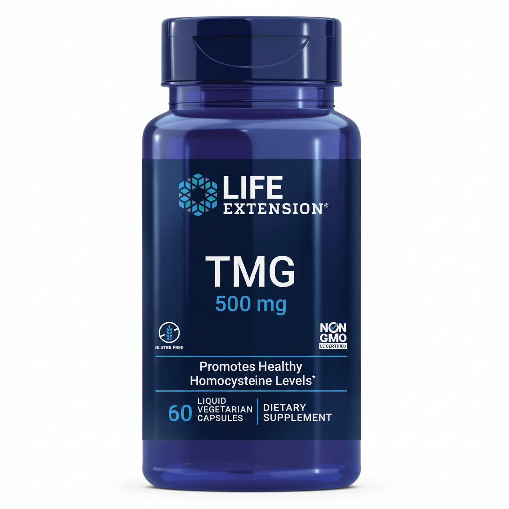 LIFE EXTENSION TMG 500 mg - 60 kapslit