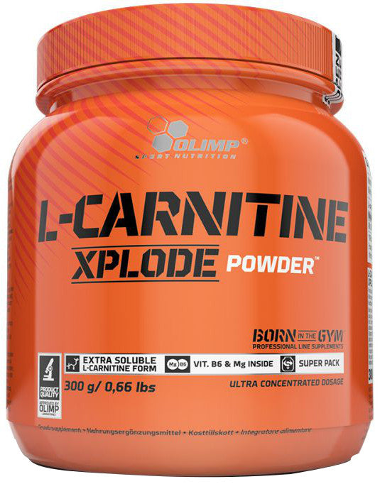 Olimp Nutrition L-karnitiin Xplode pulber, kirsimaitse – 300 g