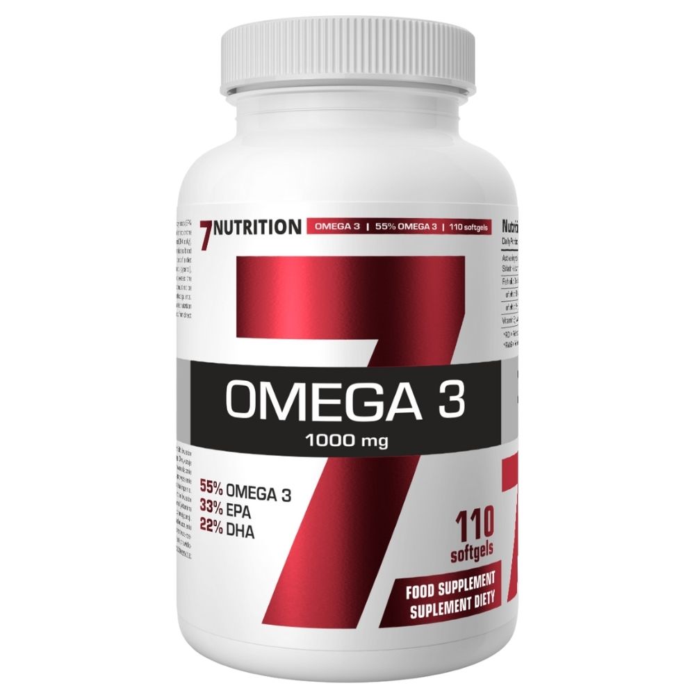 7NUTRITION Omega 3 1000 mg – 110 kapslit