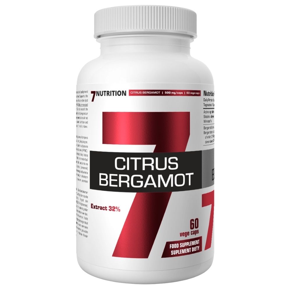 7NUTRITION bergamott 500 mg - 60 kapslit