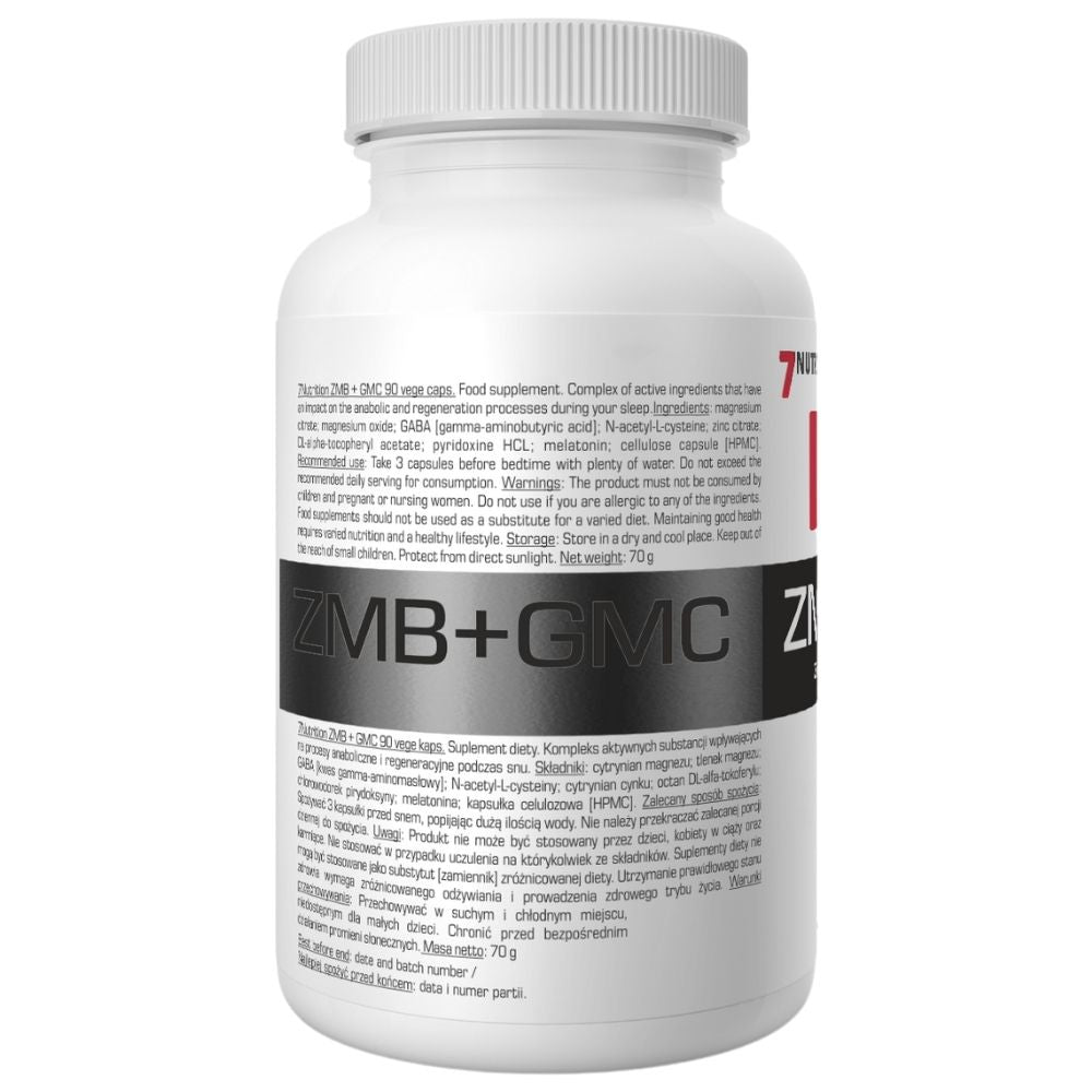 7NUTRITION ZMB + GMC - 90 kapslit