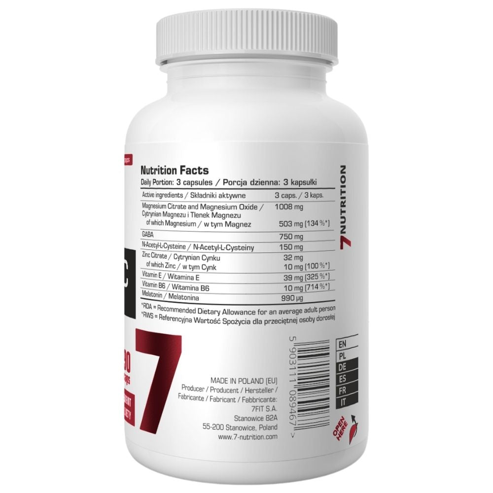 7NUTRITION ZMB + GMC - 90 kapslit