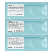 Set, Davines, Minu, Hair Treatment Cream Mask, Illuminating, 12 pcs, 12 ml