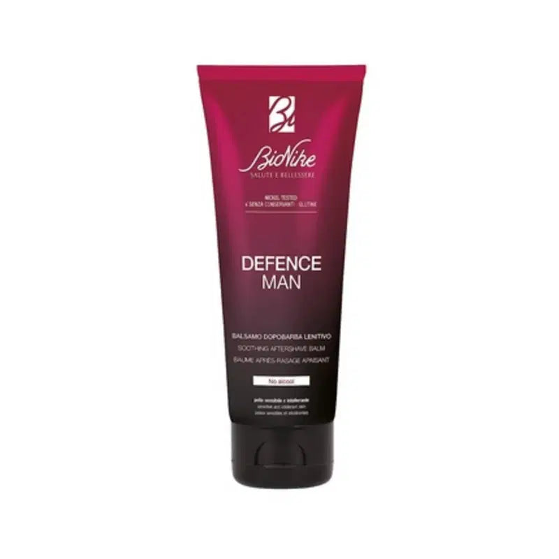 BioNike, Defence Man Safe Balm, Refreshing & Hydrating, After-Shave Balm, 75 ml