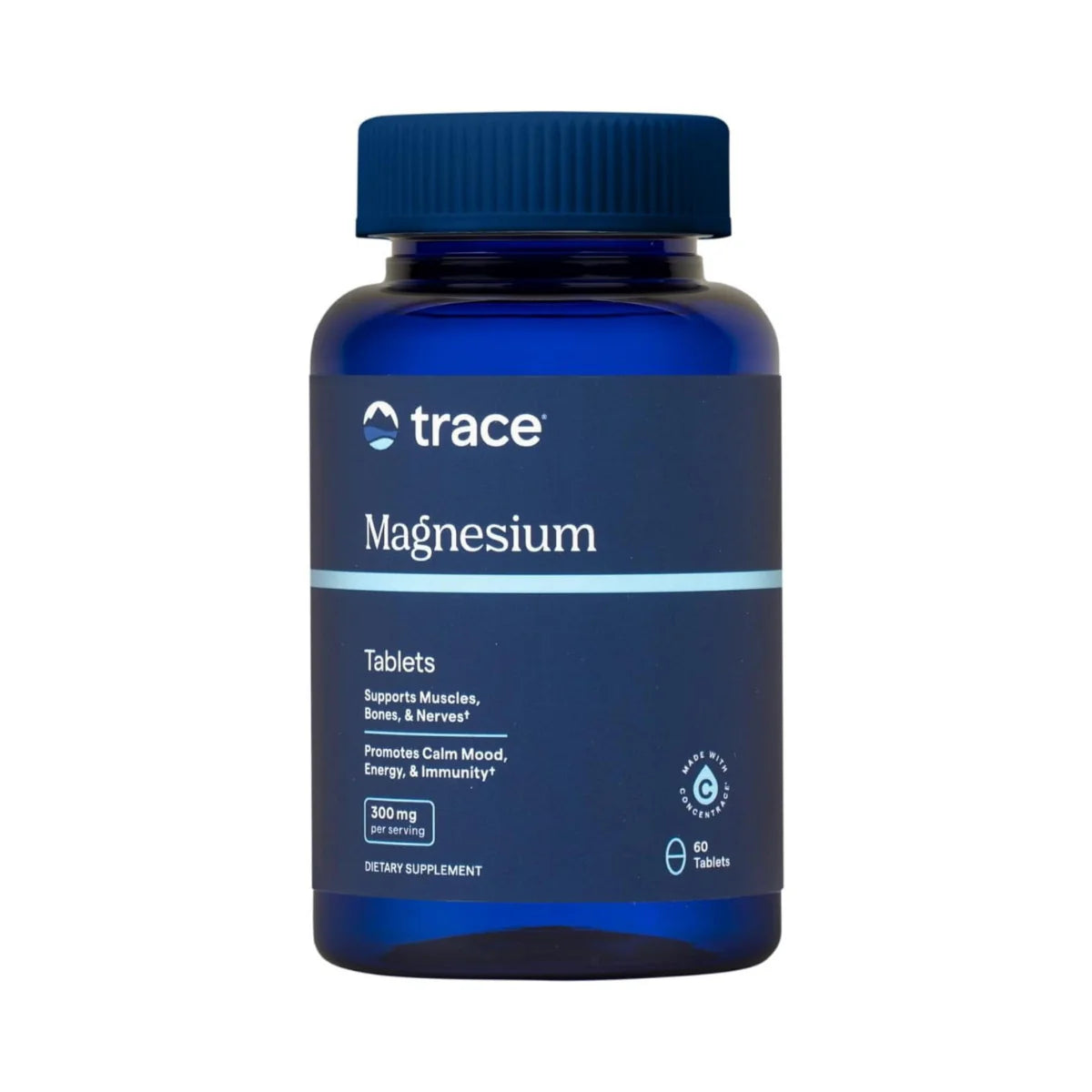 TRACE MINERALS magneesium 300 mg – 60 tabletti