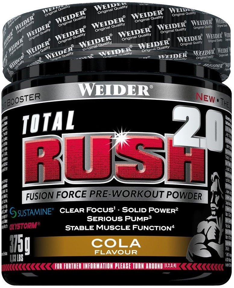 Weider Total Rush 2.0, apelsinimaitseline - 375 g
