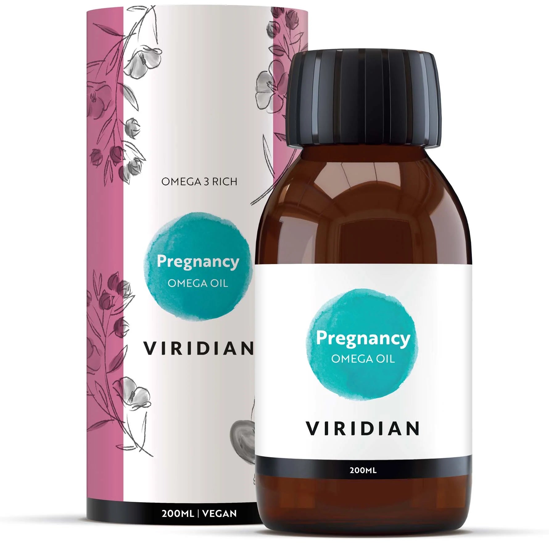 VIRIDIANi oomegaõli rasedatele – 200 ml