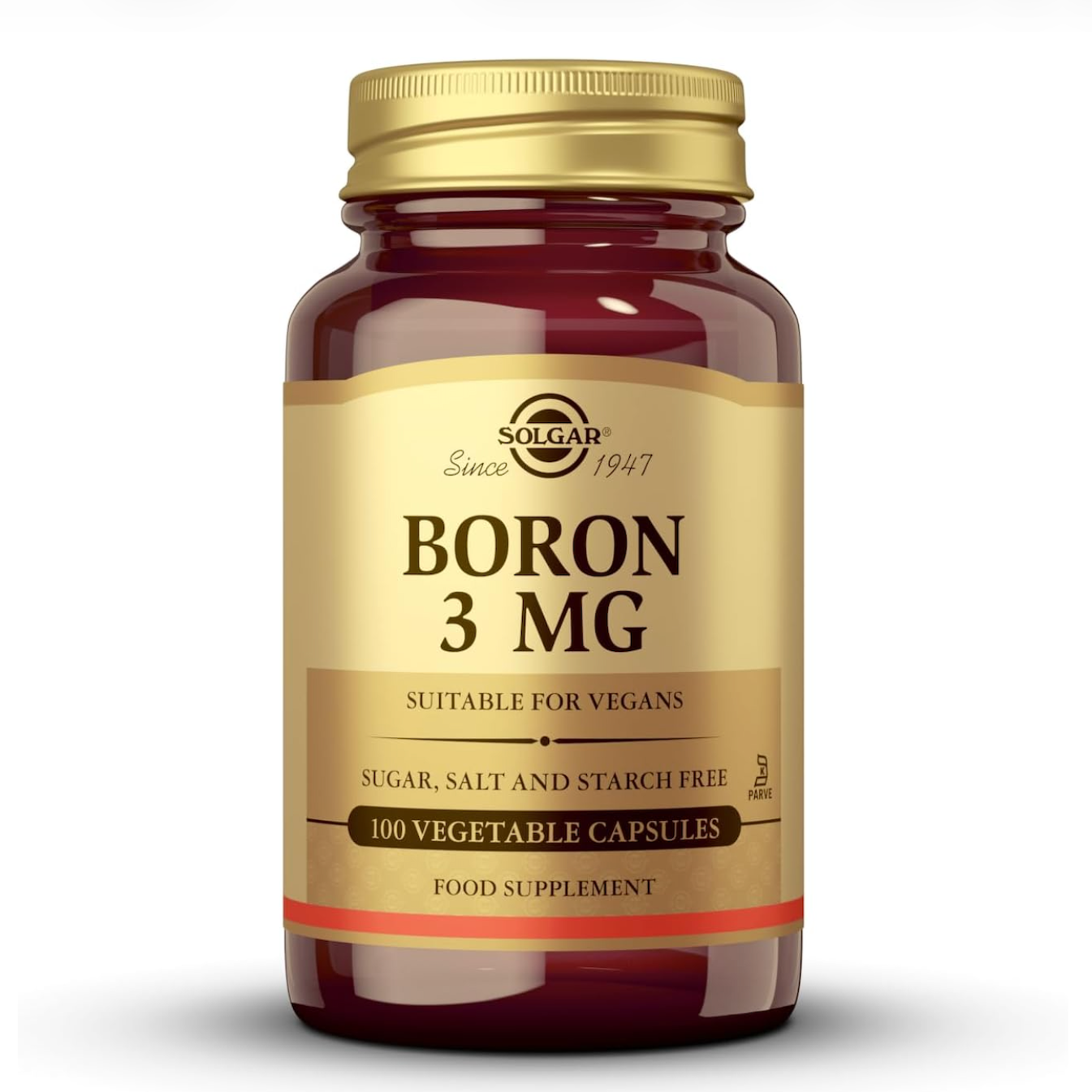 SOLGAR boor 3 mg – 100 kapslit