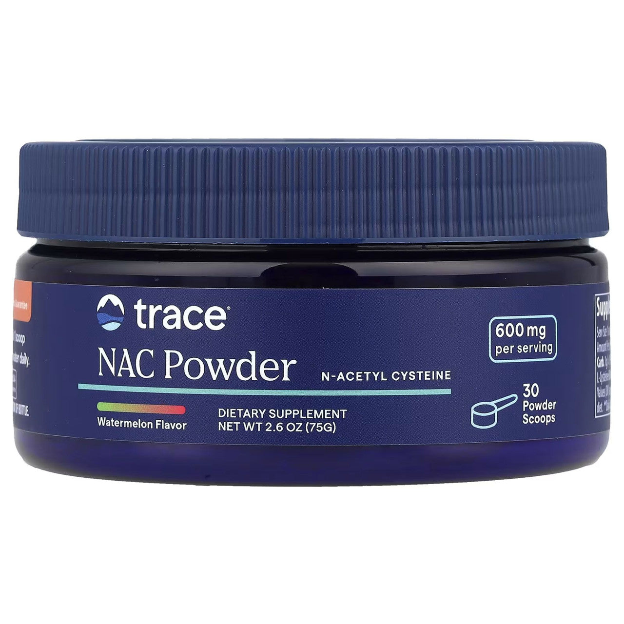 TRACE MINERALS NAC pulber 600 mg - 75 g