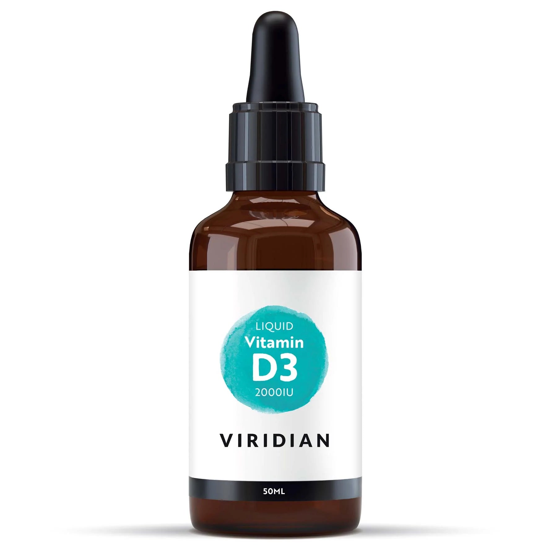 VIRIDIAN vedel D3-vitamiin (vegan) - 50 ml