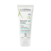 A-Derma, Biology AC Hydra, Vegan, Soothing, Daily, Cream, Skin, 40 ml