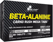 Olimp Nutrition Beta-alaniin - Carno Rush Mega Tablets - 80 tabletti
