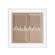Almay, Shadow Quad, Eyeshadow Palette, 130, Oyster, 4 Shades, 3.5 g