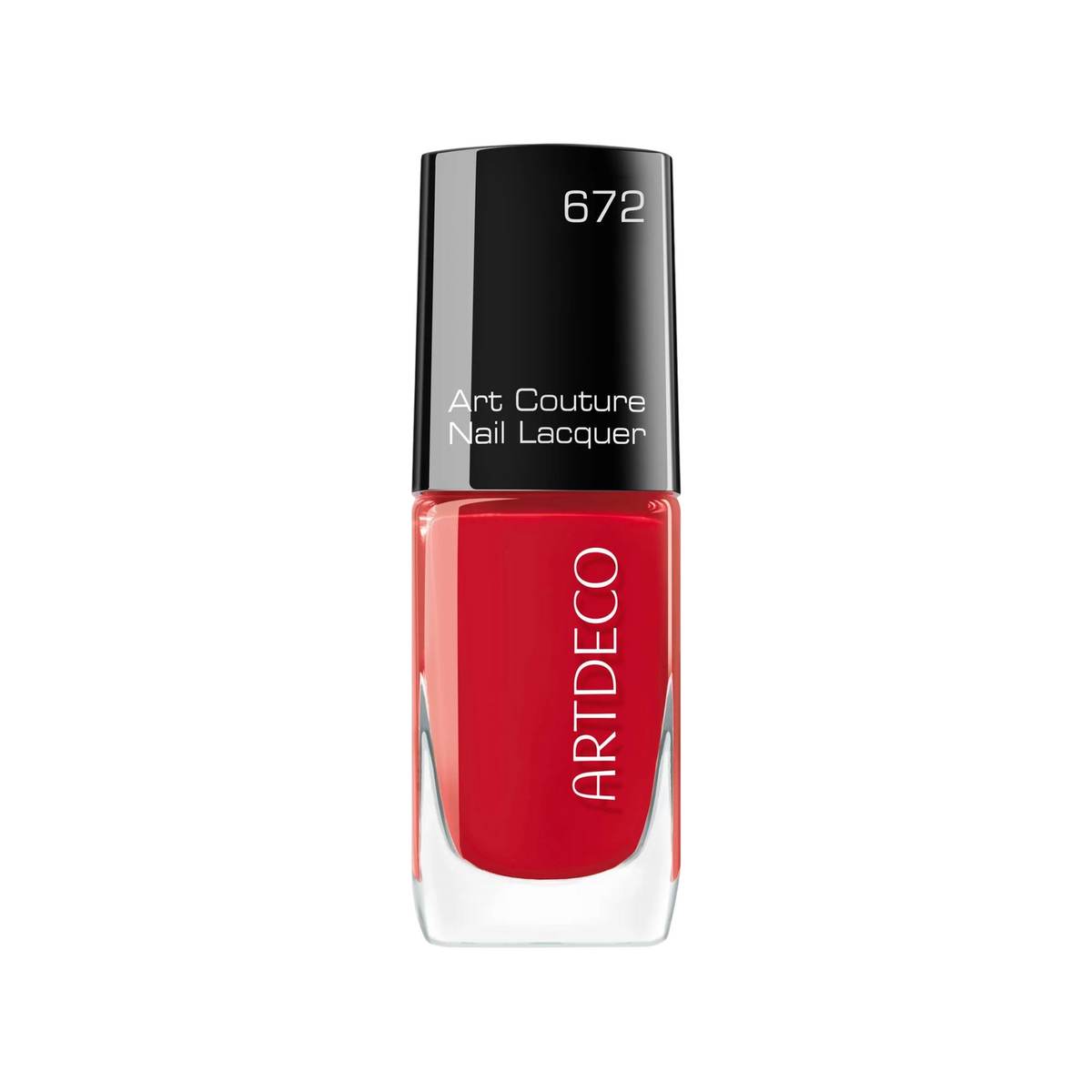 ArtDeco, Art Couture, Vegan, High-Gloss & Vinyl Effect, Nail Polish, 672, Flame, 10 ml